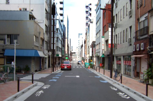 電線共同溝施工例